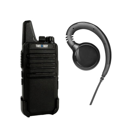 Two Way Direct XTR50 Analog Radio and Earpiece Set