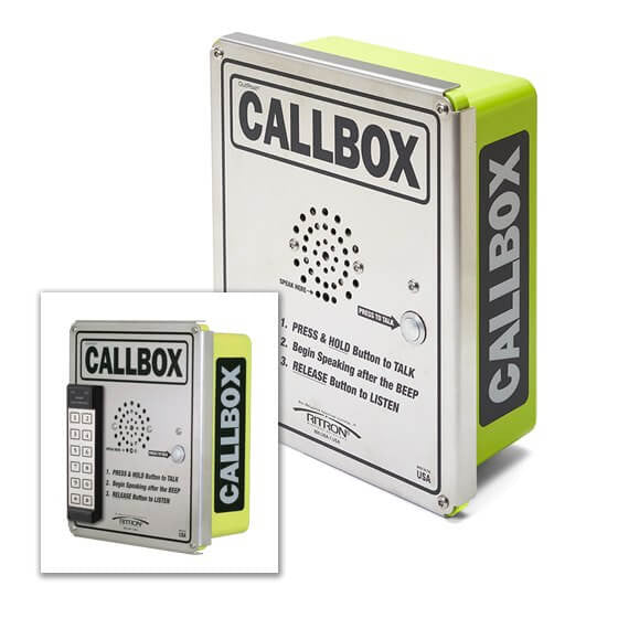 XT SERIES, HEAVY-DUTY, 2-WAY RADIO CALLBOX  ANALOG