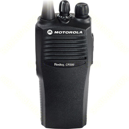 Refurbished Motorola CP200 Analog Radio 16 Channel UHF With New Battery Antenna and Charger [AAH50RDC9AA2AN]