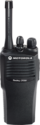 Refurbished Motorola CP200 Analog Radio 16 Channel UHF With New Battery Antenna and Charger [AAH50RDC9AA2AN]