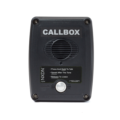 Ritron NXDN Digital VHF Q-Series Callbox With Built In Relay (Black)