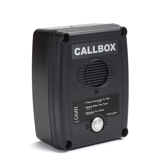Ritron DMR Digital UHF Q Series 2-Way Radio Callbox (Black)